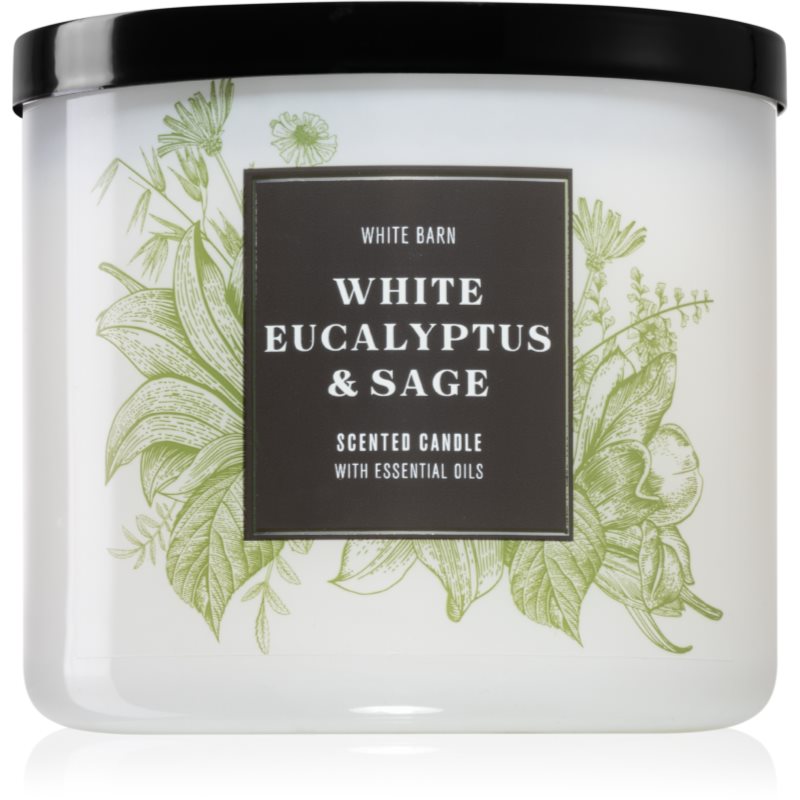 

Bath & Body Works White Eucalyptus & Sage aроматична свічка І