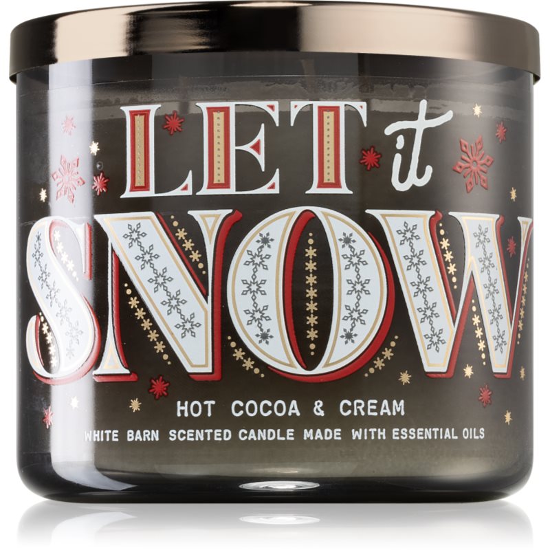 

Bath & Body Works Let it Snow aроматична свічка