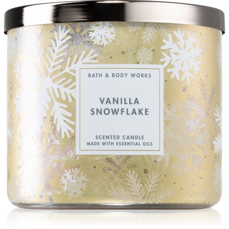 

Bath & Body Works Vanilla Snowflake aроматична свічка