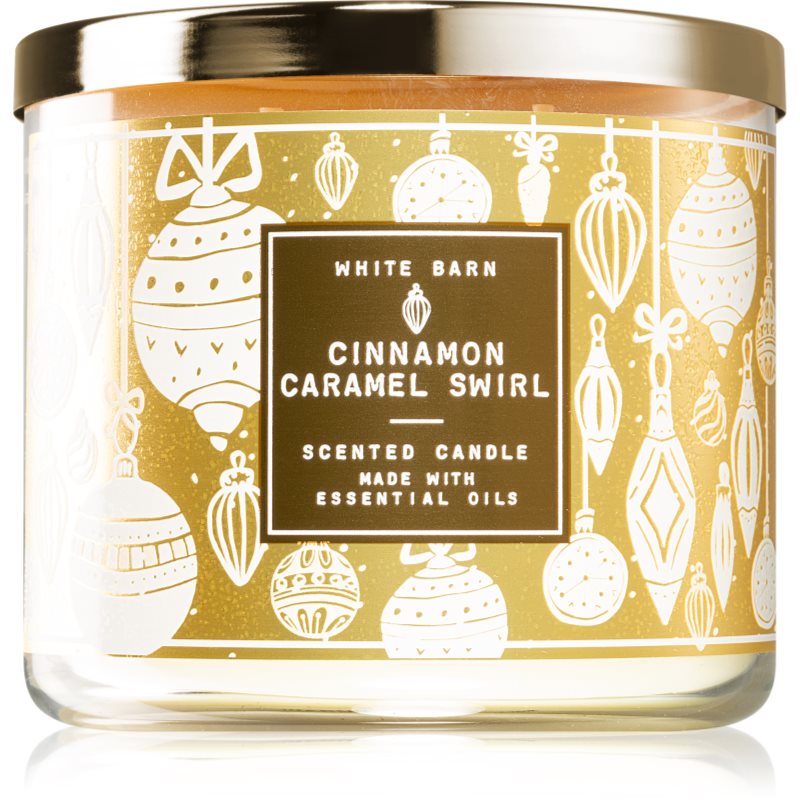 

Bath & Body Works Cinnamon Caramel Swirl aроматична свічка