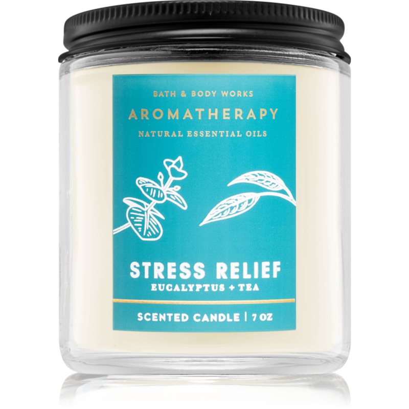 

Bath & Body Works Stress Relief Eucalyptus Tea aроматична свічка