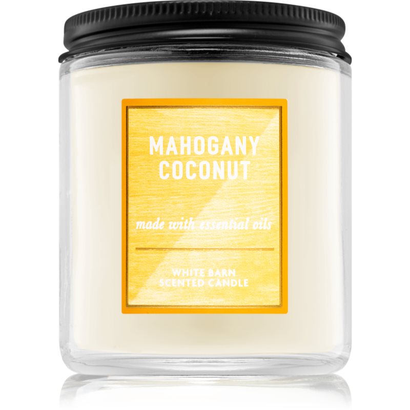 

Bath & Body Works Mahogany Coconut aроматична свічка