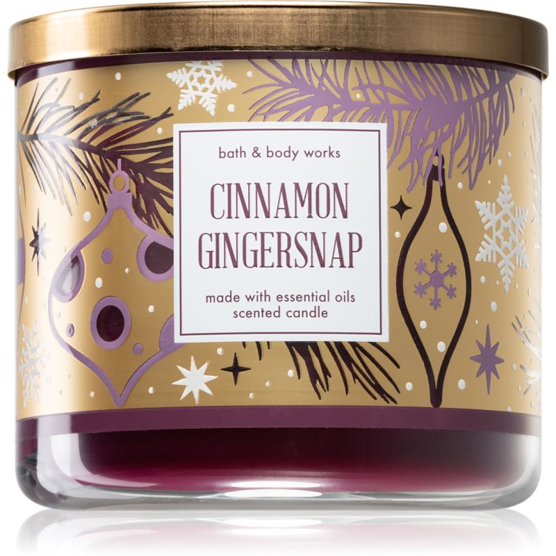 

Bath & Body Works Cinnamon Gingersnap aроматична свічка