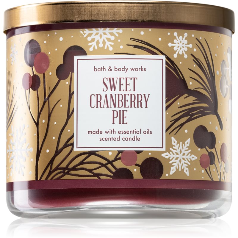 

Bath & Body Works Sweet Cranberry Pie aроматична свічка