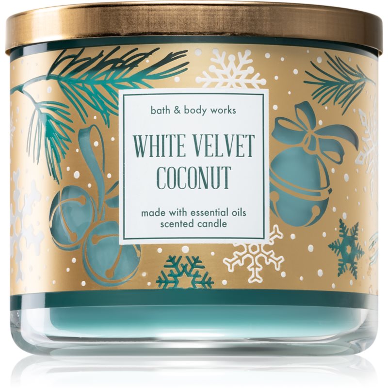 

Bath & Body Works White Velvet Coconut aроматична свічка