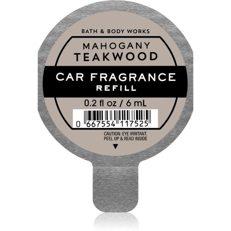 

Bath & Body Works Mahogany Teakwood aромат для авто змінне наповнення
