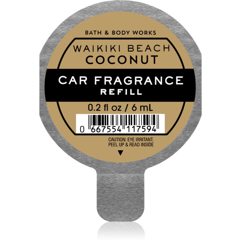 

Bath & Body Works Waikiki Beach Coconut aромат для авто змінне наповнення