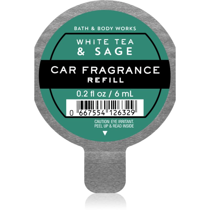 

Bath & Body Works White Tea & Sage aромат для авто змінне наповнення