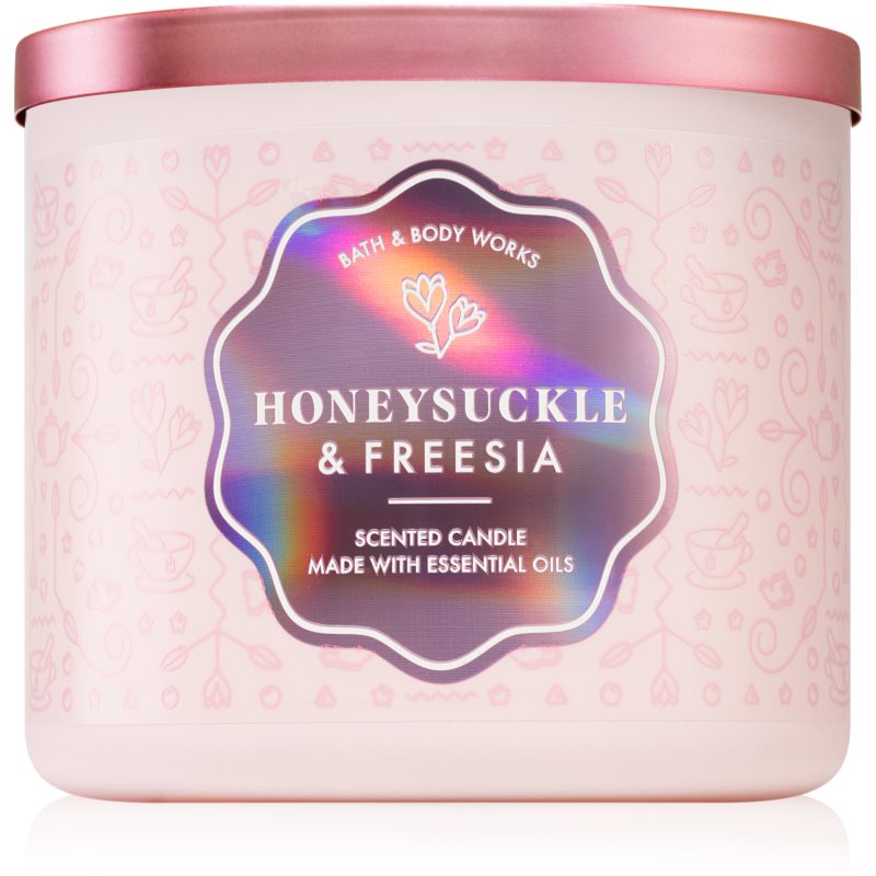 

Bath & Body Works Honeysuckle and Freesia aроматична свічка