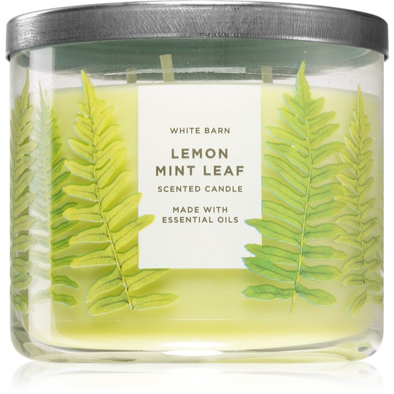 

Bath & Body Works Lemon Mint Leaf aроматична свічка