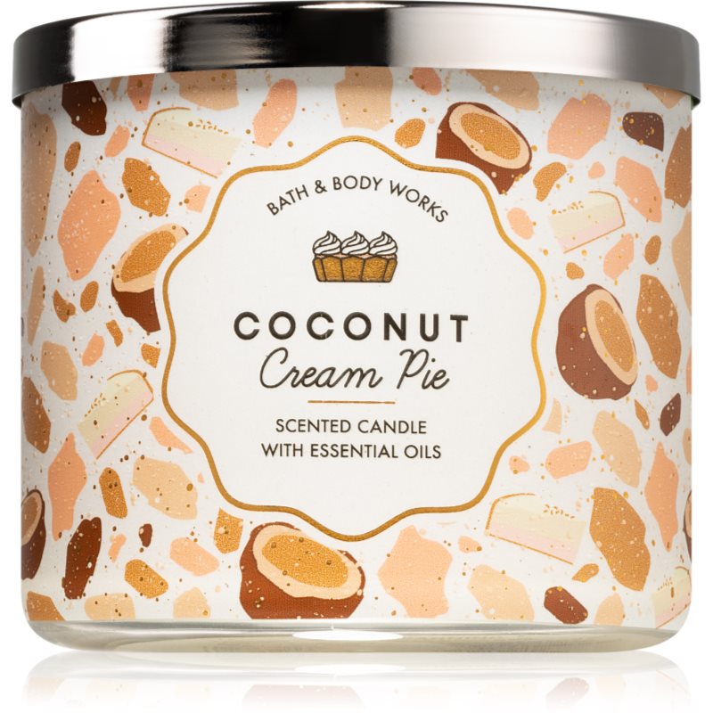 

Bath & Body Works Coconut Cream Pie aроматична свічка