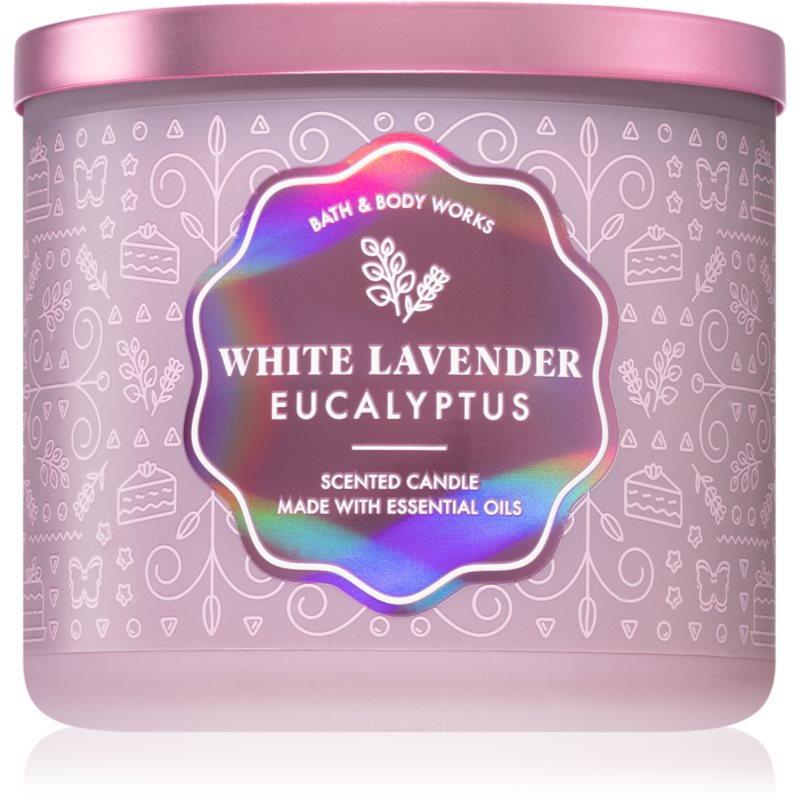 

Bath & Body Works White Lavender Eucalyptus aроматична свічка