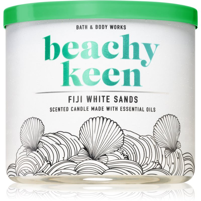 Bath & Body Works Beachy Keen Fiji White Sands kvapioji žvakė 411 g
