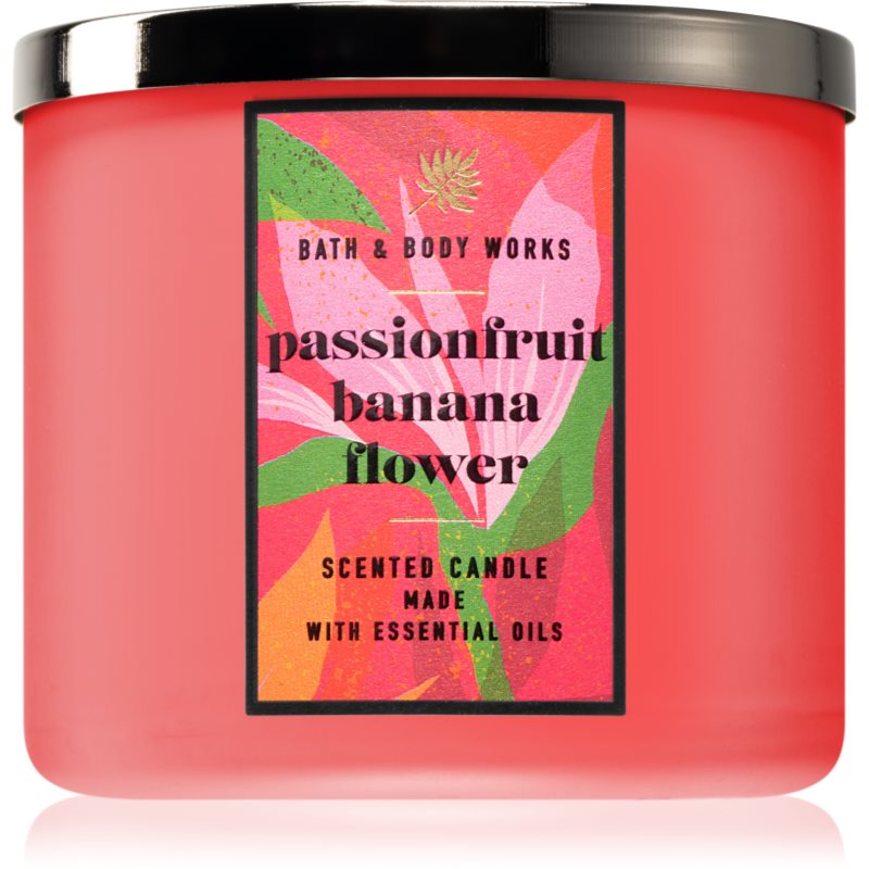 

Bath & Body Works Passionfruit & Banana Flower aроматична свічка