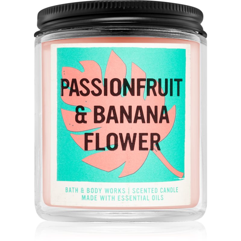 

Bath & Body Works Passionfruit & Banana Flower aроматична свічка