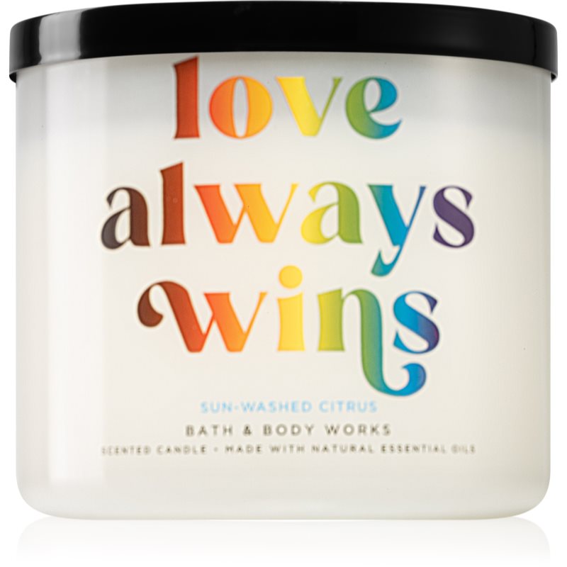 

Bath & Body Works Love Always Wins aроматична свічка