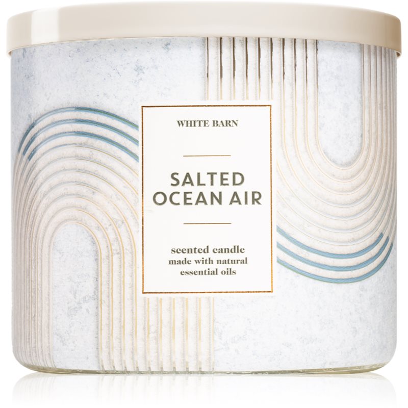 

Bath & Body Works Salted Ocean Air aроматична свічка з есенціальними маслами