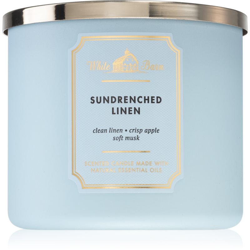 

Bath & Body Works Sundrenched Linen aроматична свічка