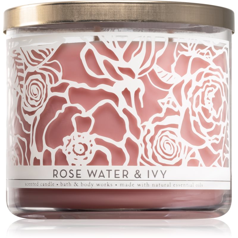 

Bath & Body Works Rose Water & Ivy aроматична свічка