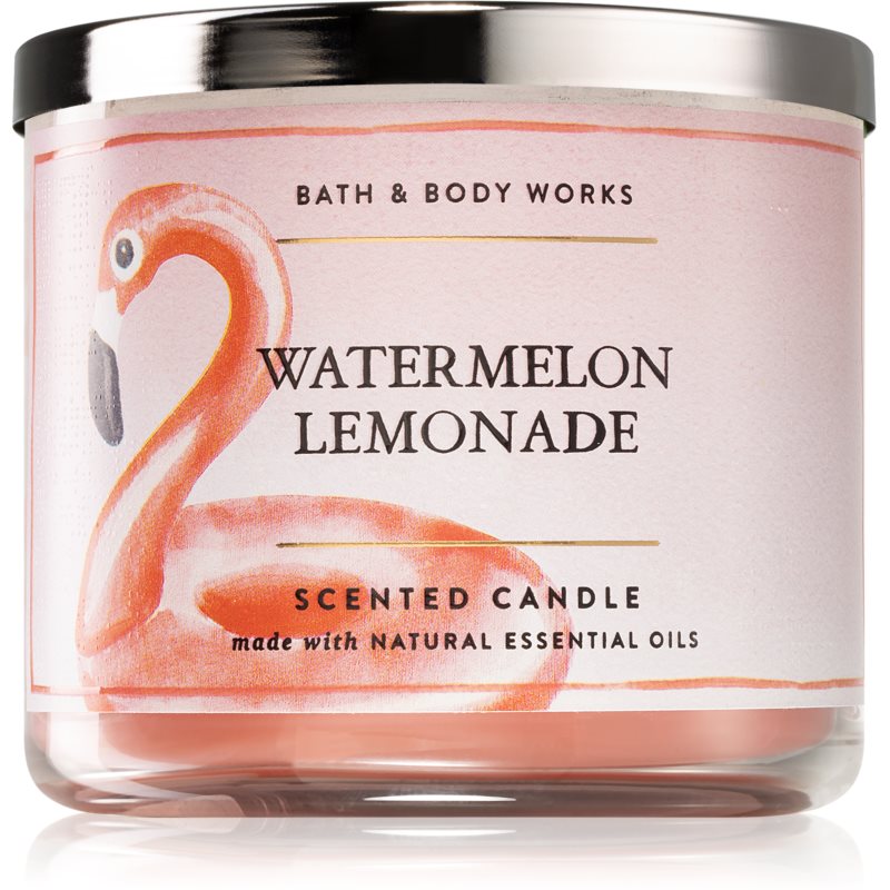 Bath & Body Works Watermelon Lemonade ароматна свещ 411 гр.