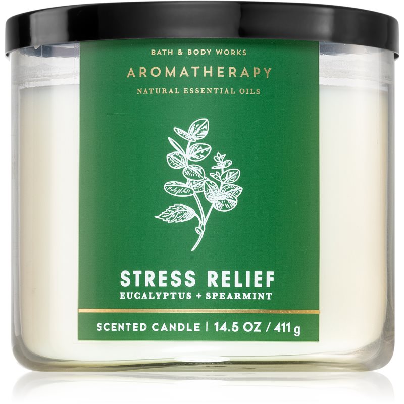 

Bath & Body Works Stress Relief Eucalyptus & Spearmint aроматична свічка
