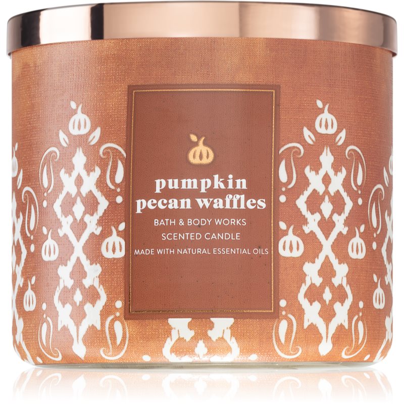

Bath & Body Works Pumpkin Pecan Waffles aроматична свічка з есенціальними маслами