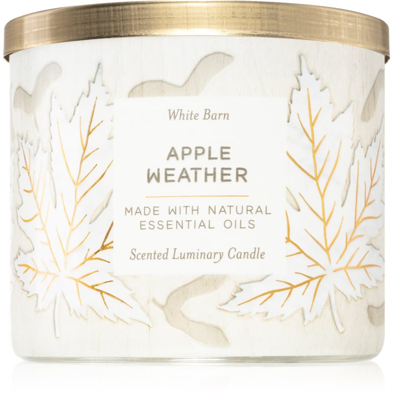 Bath & Body Works Apple Weather kvapioji žvakė 411 g