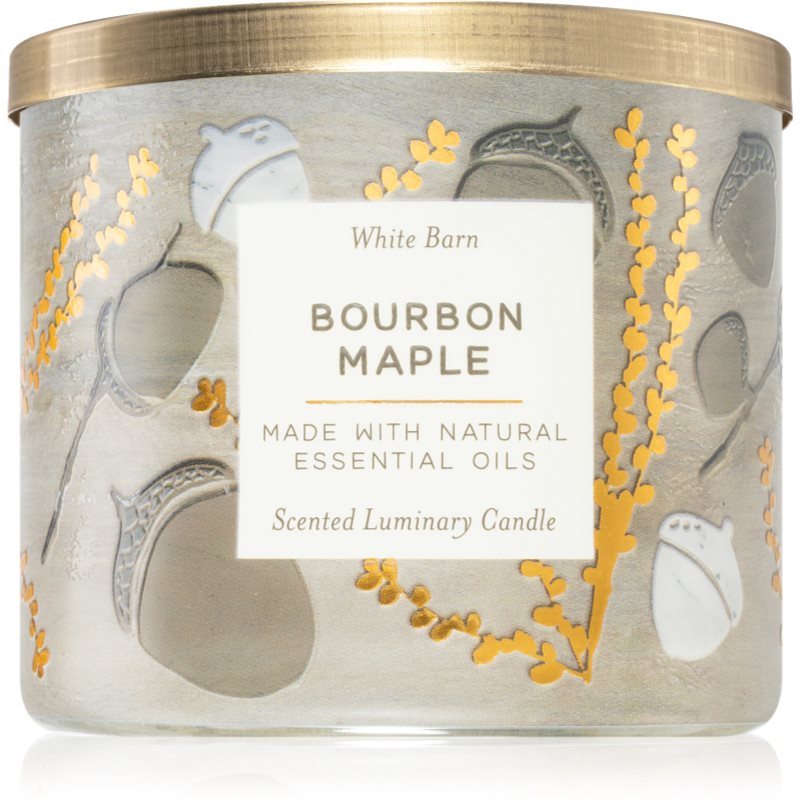 Bath & Body Works Bourbon Maple kvapioji žvakė 411 g
