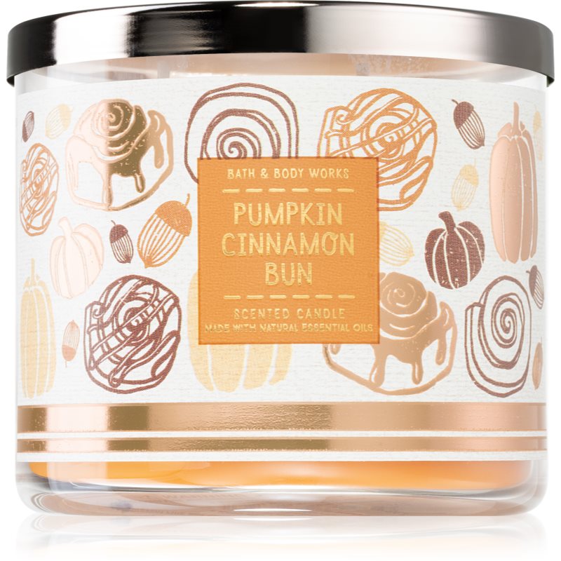 

Bath & Body Works Pumpkin Cinnamon Bun aроматична свічка