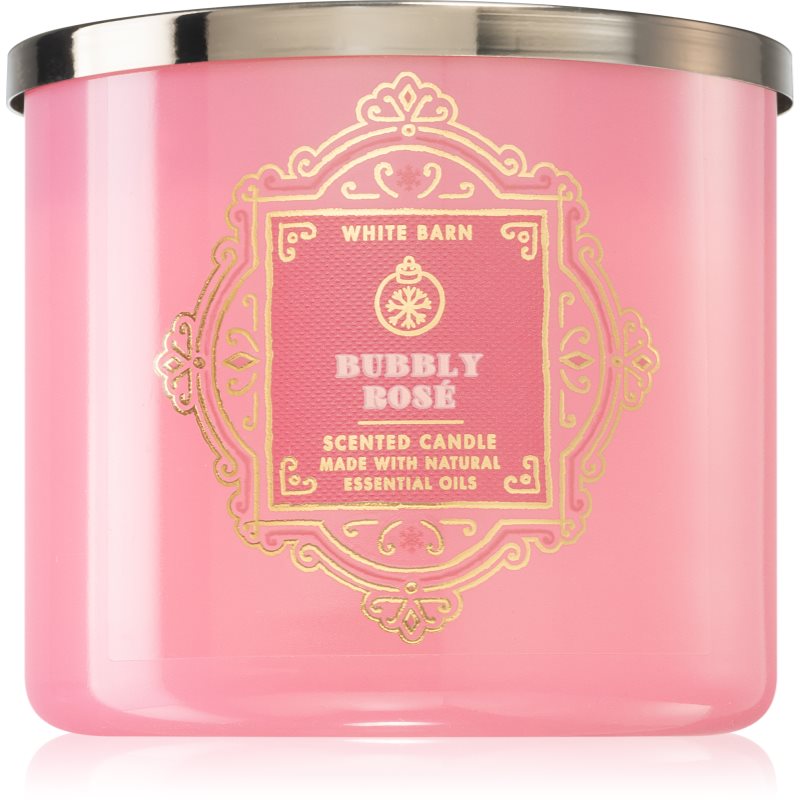 

Bath & Body Works Bubbly Rosé aроматична свічка з есенціальними маслами