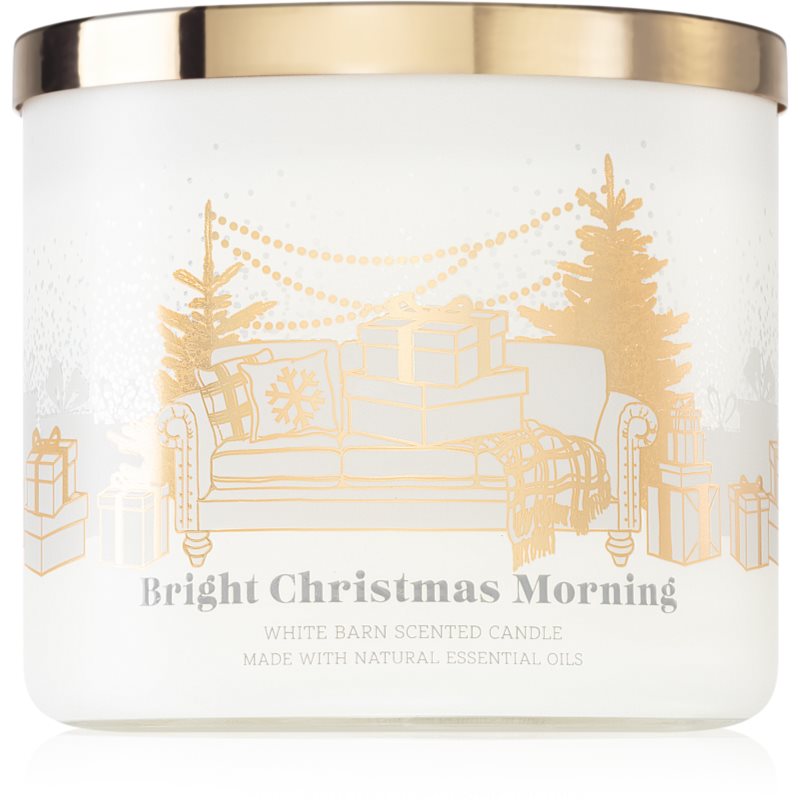 Bath & Body Works Bright Christmas Morning kvapioji žvakė 411 g