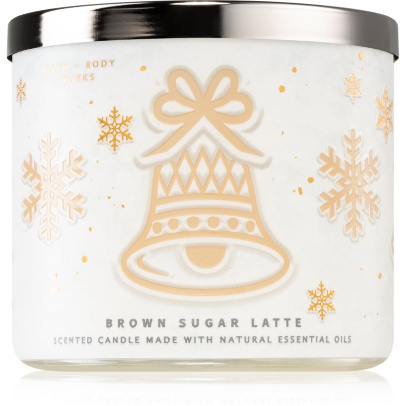 Bath & Body Works Brown Sugar Latte kvapioji žvakė 411 g
