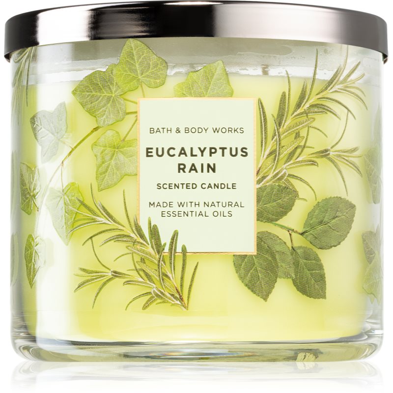 

Bath & Body Works Eucalyptus Rain aроматична свічка