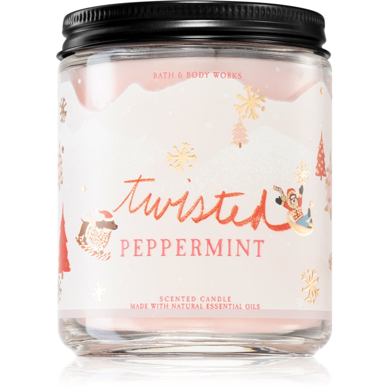 

Bath & Body Works Twisted Peppermint aроматична свічка