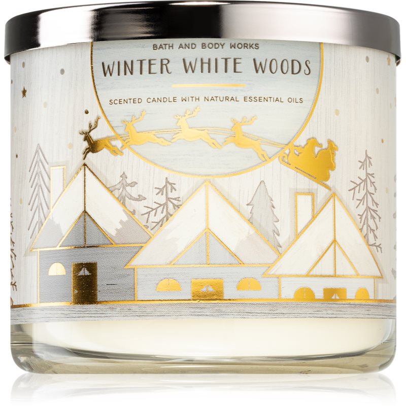 

Bath & Body Works Winter White Woods aроматична свічка