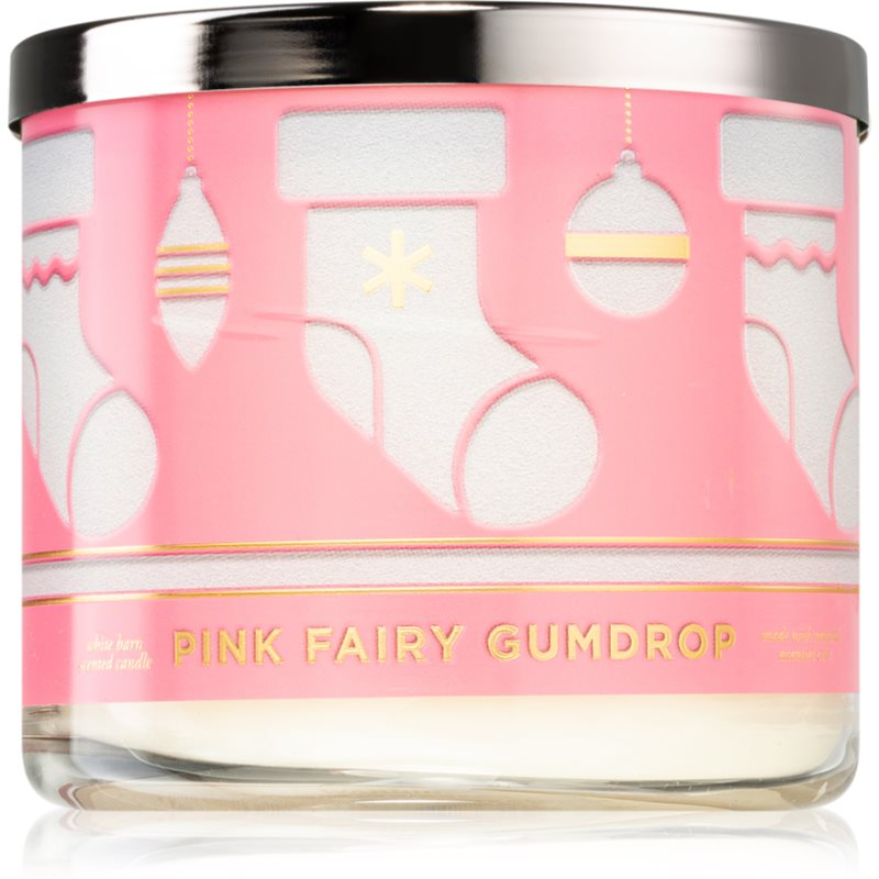 Bath & Body Works Pink Fairy Gumdrop vonná sviečka 411 g