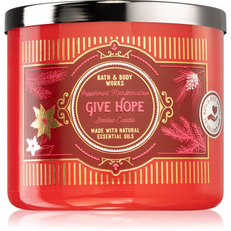 

Bath & Body Works Peppermint Marshmallow aроматична свічка