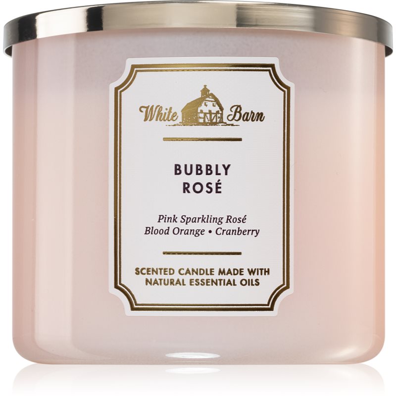 

Bath & Body Works Bubbly Rosé aроматична свічка з есенціальними маслами