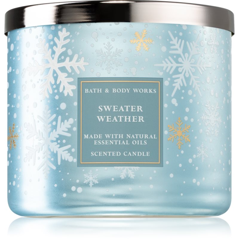 

Bath & Body Works Sweater Weather aроматична свічка з есенціальними маслами