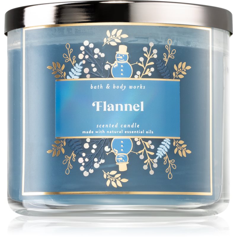 Bath & Body Works Flannel scented candle VI. 411 g
