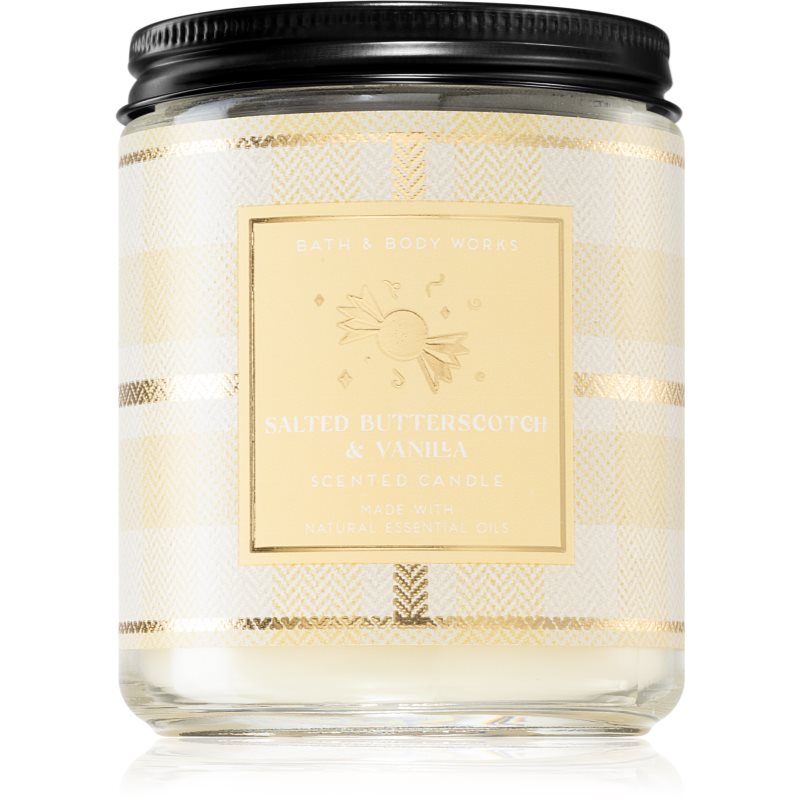 

Bath & Body Works Salted Butterscotch & Vanilla aроматична свічка