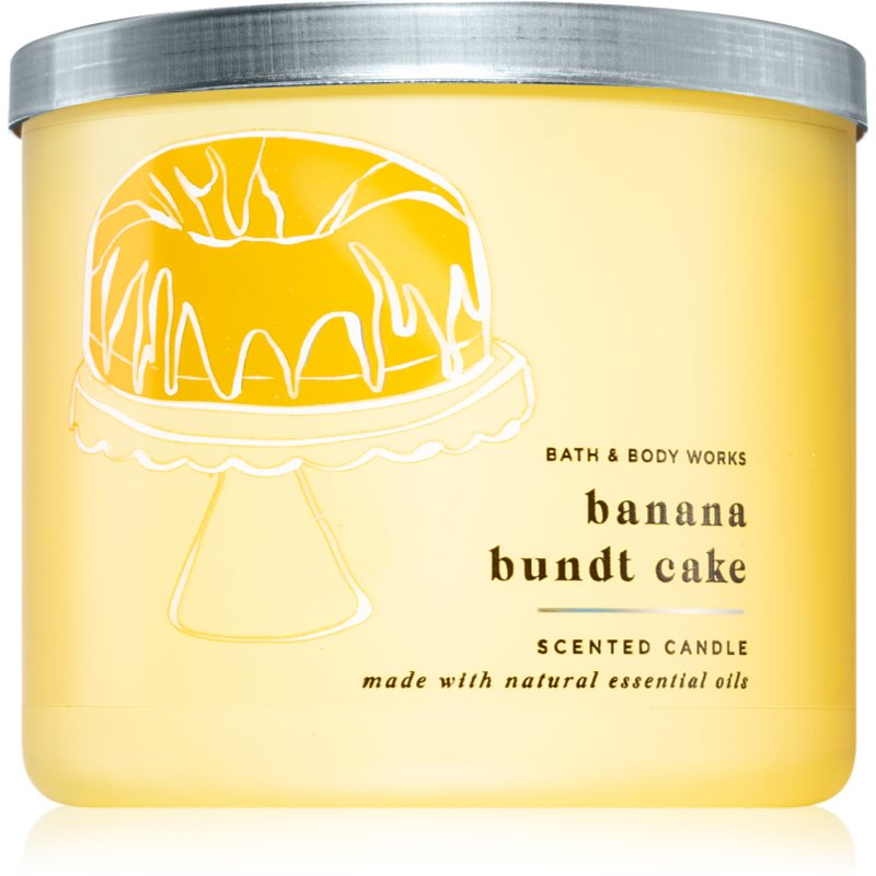 Bath & Body Works Banana Bundt Cake kvapioji žvakė 411 g