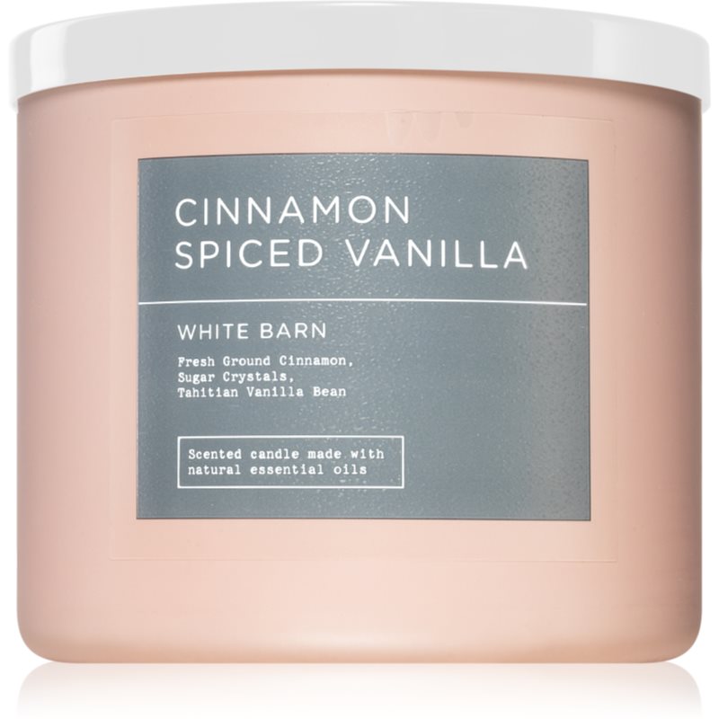 Bath & Body Works Cinnamon Spiced Vanilla mirisna svijeća 411 g