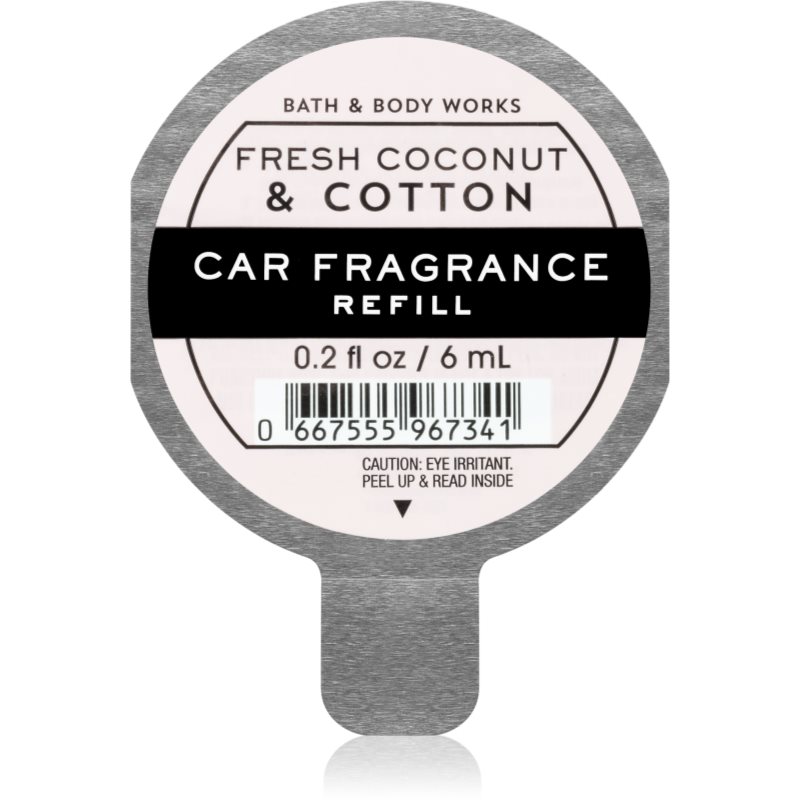 

Bath & Body Works Fresh Coconut & Cotton aромат для авто замінний блок