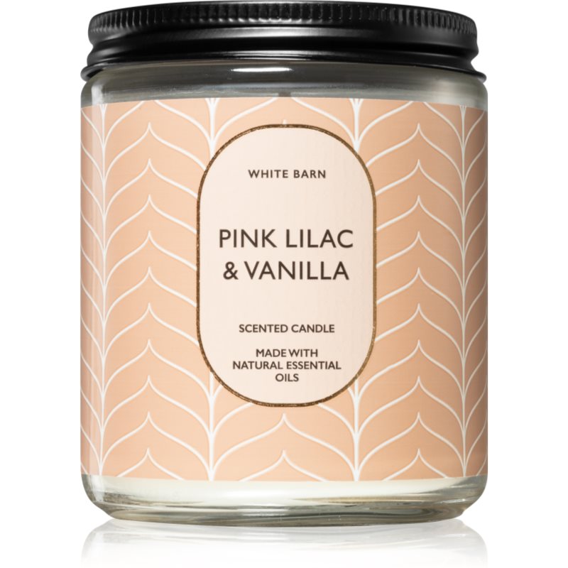 Bath & Body Works Pink Lilac & Vanilla scented candle With Essential Oils I. 198 g
