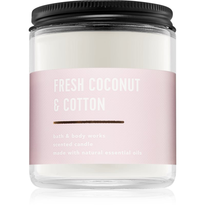 

Bath & Body Works Fresh Coconut & Cotton aроматична свічка