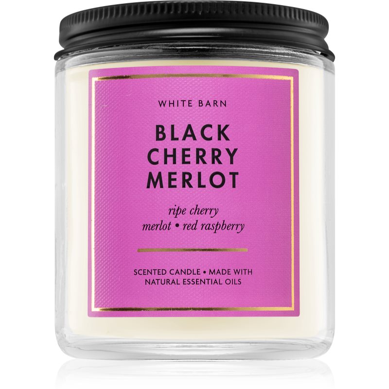 

Bath & Body Works Black Cherry Merlot aроматична свічка