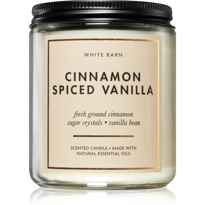 E-shop Bath & Body Works Cinnamon Spiced Vanilla vonná svíčka 198 g