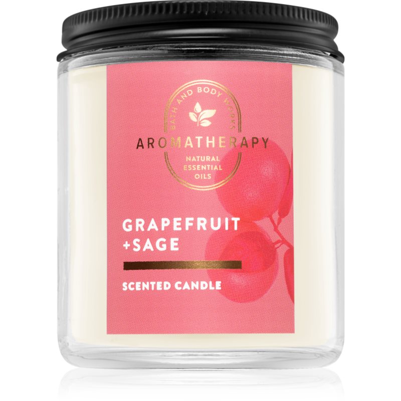 

Bath & Body Works Grapefruit + Sage aроматична свічка