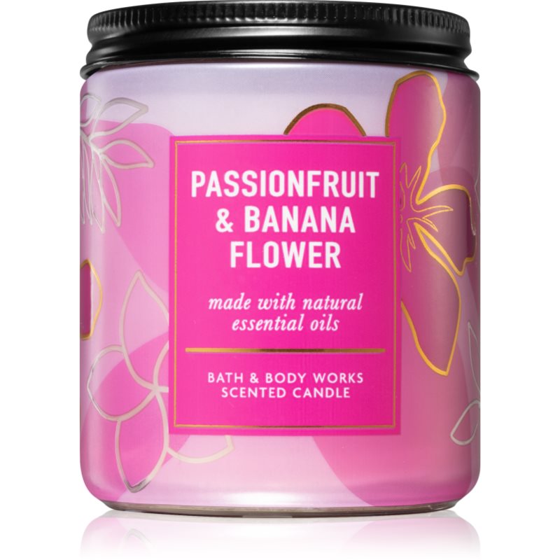 

Bath & Body Works Passionfruit & Banana Flower aроматична свічка